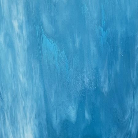 Y96 Blue Skies Mix (Turquoise & Opal) Fusible 96 COE link
