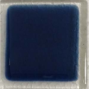 Y96 Navy Cathedral Fusible 96 COE Y96 Navy Cathedral Fusible 96 COE photo