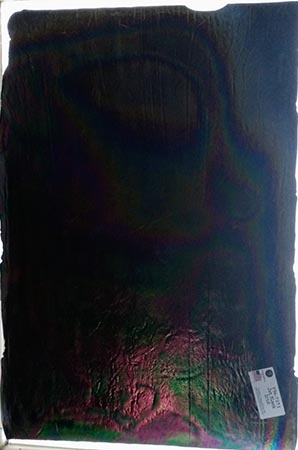 Y96 Jet Black Iridized Fusible 96 COE Y96 Jet Black Iridized Fusible 96 COE photo