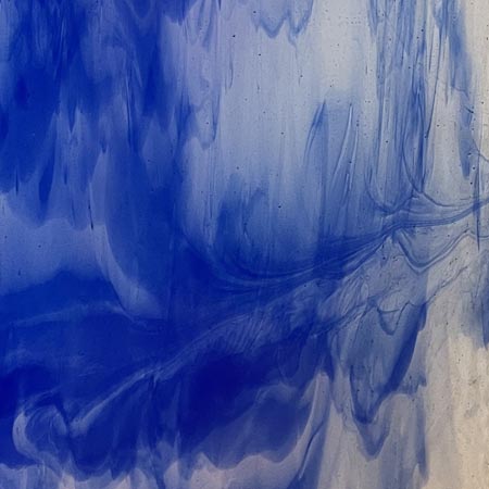 Y96 Clear/ Cobalt Fusible 96 COE Y96 Clear/ Cobalt Fusible 96 COE photo