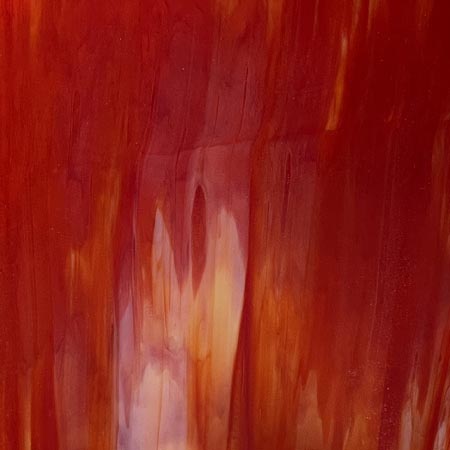 Y96 Fire & Ice Mix (Red & Opal) Fusible 96 COE link