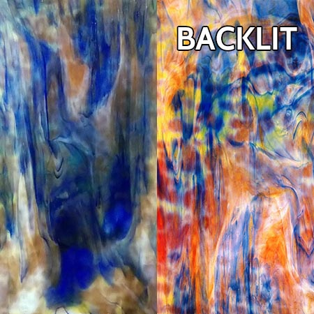 Yellow with White and Cobalt Blue link
