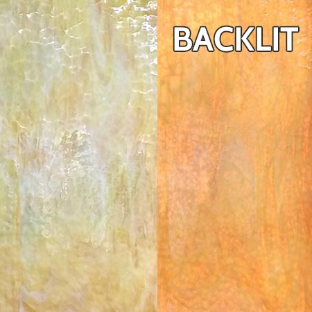 White Opal/ Yellow/ Amber Mottled Iridized link