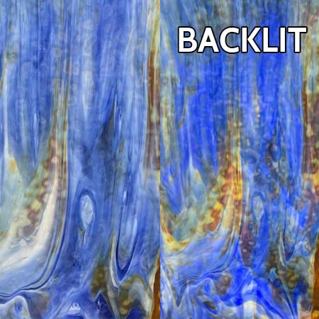 White Opal/ Cobalt Blue/ Silver Amber photo