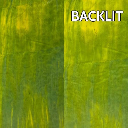 Emerald Green Opal/ Yellow Mottled link
