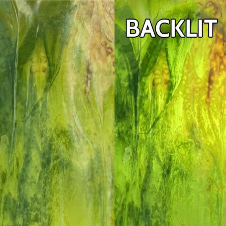 Lime Green Stipple/ Silver Yellow/ Emerald Green Opal photo
