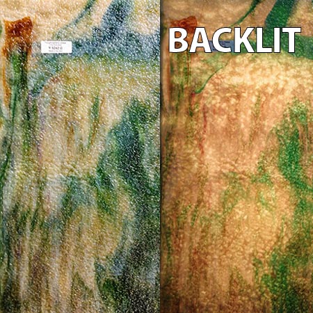 Beige Opal, Dark Green Cathedral Streak with Brown Streaks Granite photo