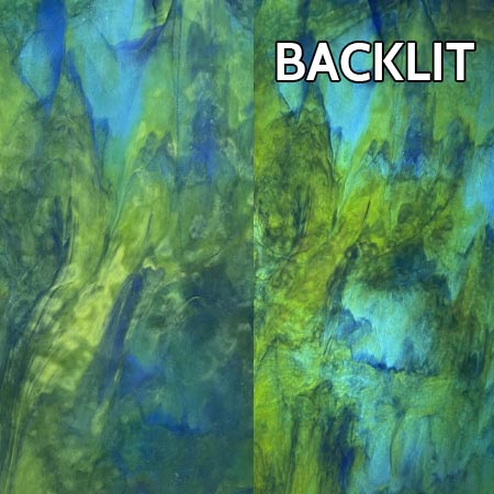 Turquoise Stipple/ Lime Green and Cobalt Blue Opal Turquoise Stipple/ Lime Green and Cobalt Blue Opal photo
