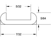 15 lb. Spool - 5/64 x 5/32 in. U-Round Lead Came  link