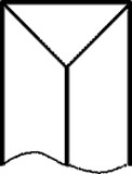 1 x 10 in. Rectangle Bevel Clear link