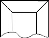 2 x 6 in. Rectangle Bevel Clear link