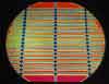 Thin (.062) Clear - Rainbow A Stripes Dichroic Cyan / Dark Dark Red 82 COE link