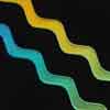 6 mm Wavy Clear Rainbow 1 Dichroic 90 COE link
