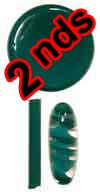 Seconds Blue Spruce Borocolour Rod 33 COE (sold by the pound) link