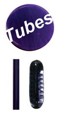 Dark Amethyst Tube 33 COE (1/4 lb. minimum order) link