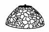 Peony Dome (14 in.) Lamp Mold Kit 252 pieces small photo