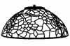 Apple Blossom Dome (16 in.) Lamp Mold Kit 338 pieces link