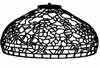 Nasturtium Turban (22 in.) Lamp Mold Kit 798 pieces small photo