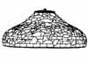Nasturtium Turban (18 in.) Lamp Mold Kit 690 pieces link