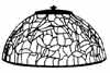 Tulip Dome (14 in.) Lamp Mold Kit 339 pieces small photo