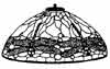 Dragonfly Dome (14 in.) Lamp Mold Kit 267 pieces small photo