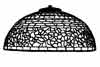 Wild Rose Dome (16 in.) Lamp Mold Kit 856 pieces small photo